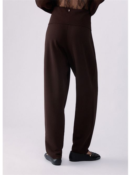 Pantaloni in maglia LIU JO | CF6245MS55N/X0807